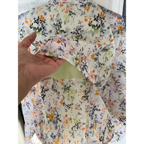 Stori 4 Rise Rain Jacket Sample In Bloom 2018 Zip Pockets Activewear size 10 - Picture 8 of 9